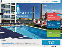 Tablet Screenshot of penthousepoolclub.com